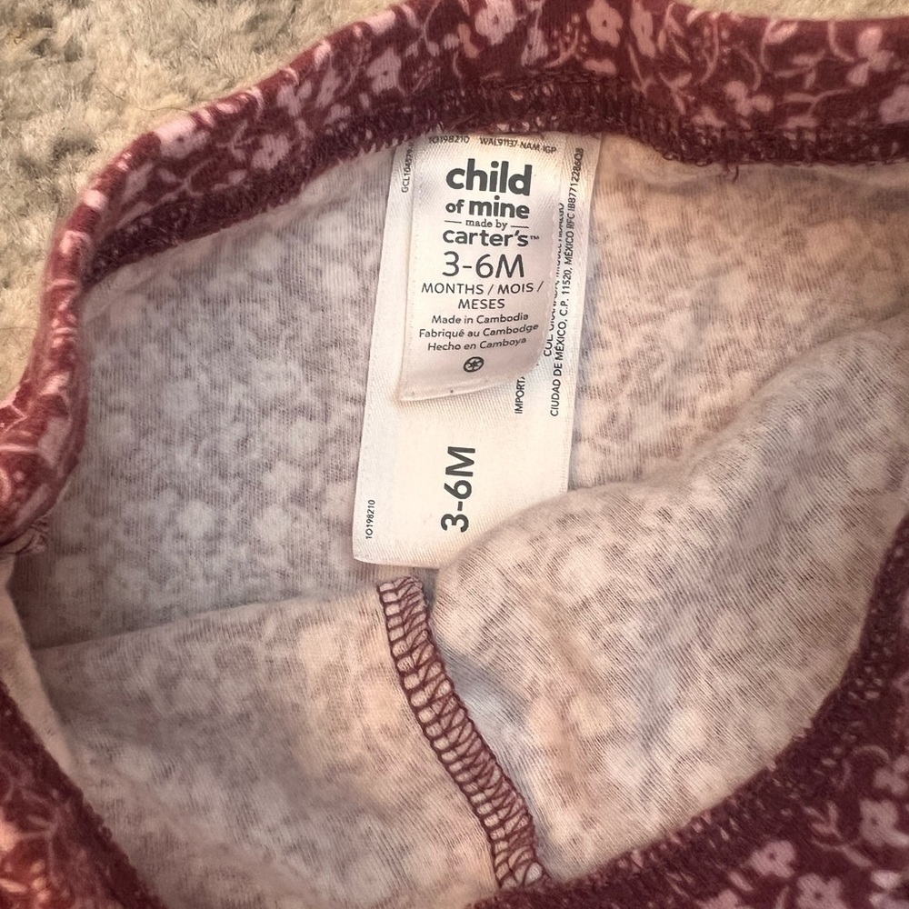 Bundle of 3-6 month baby girl pants - Picture 4 of 4